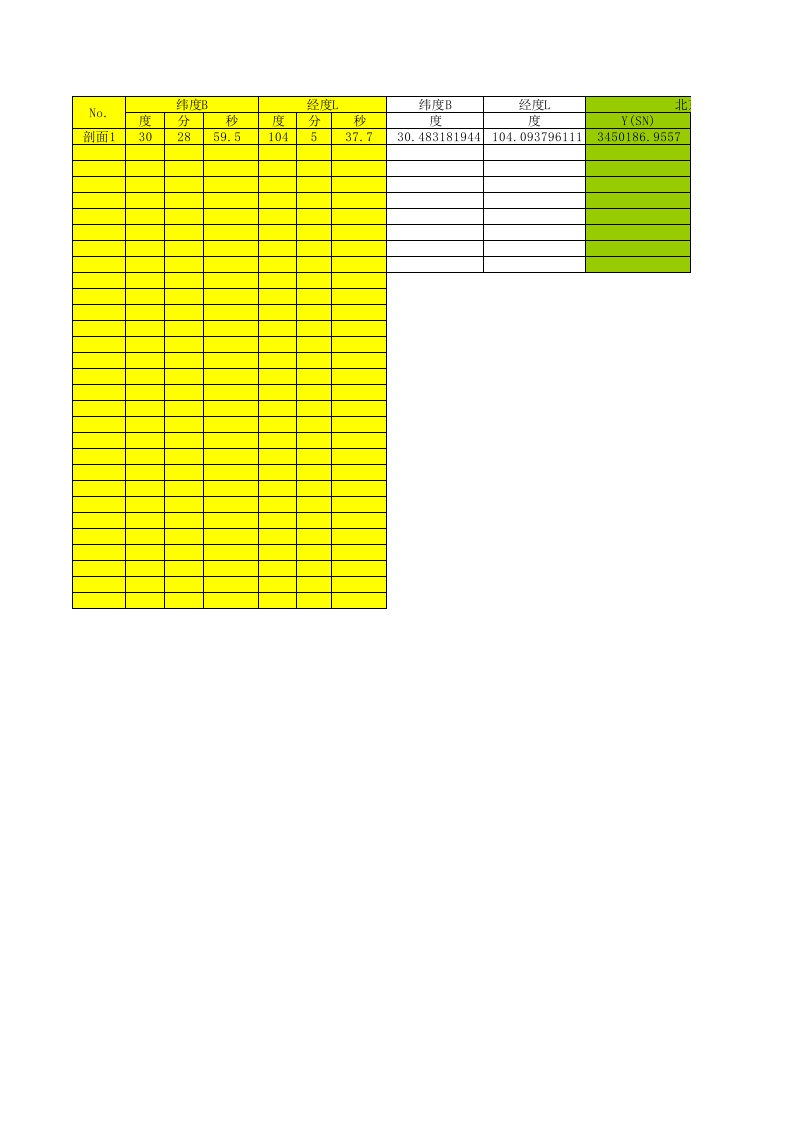 GPS坐标换算【可以批量计算】