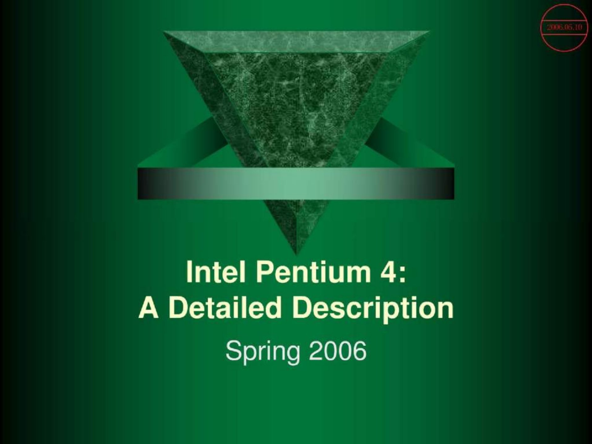 计算机体系结构PPT_day11-pentium4(英文版)