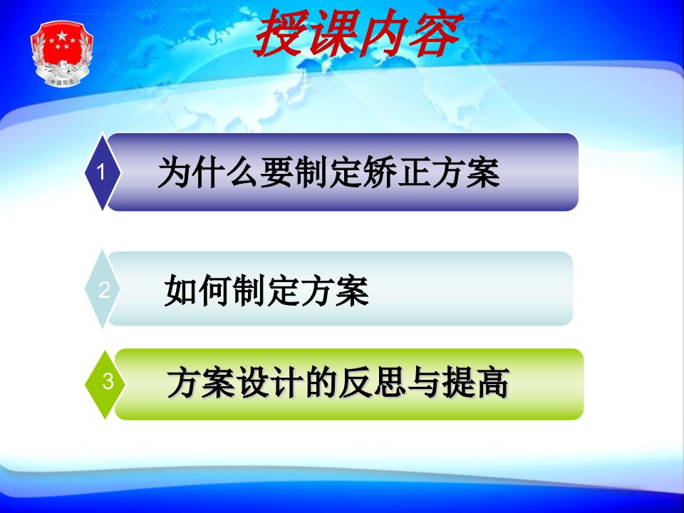 个性化教育矫正方案的设计ppt课件