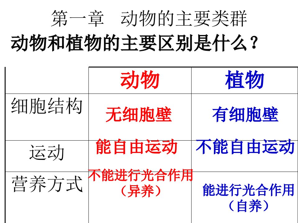 第一节腔肠动物和扁形动物MicrosoftPowerPoint演示文稿