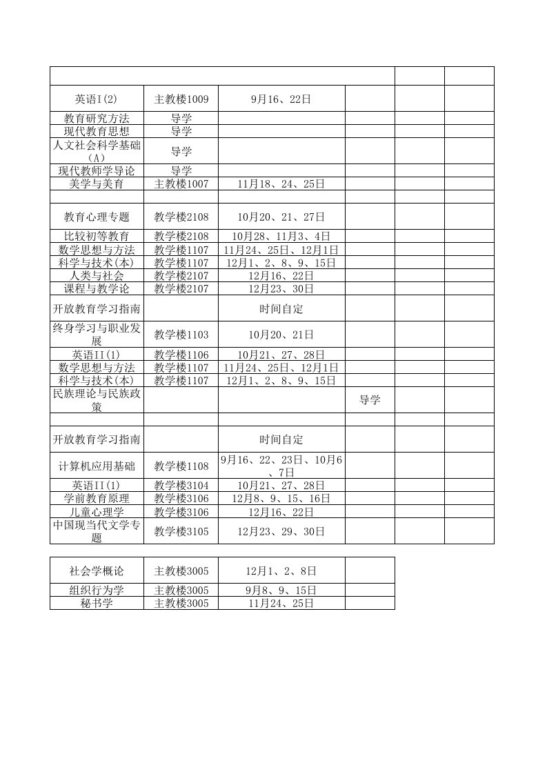 课程表51988