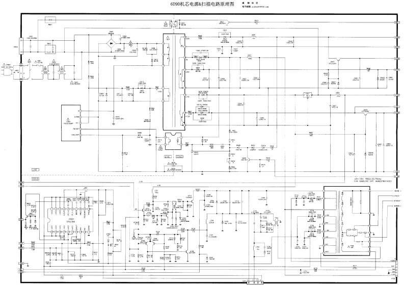 创维6D90机芯电路图