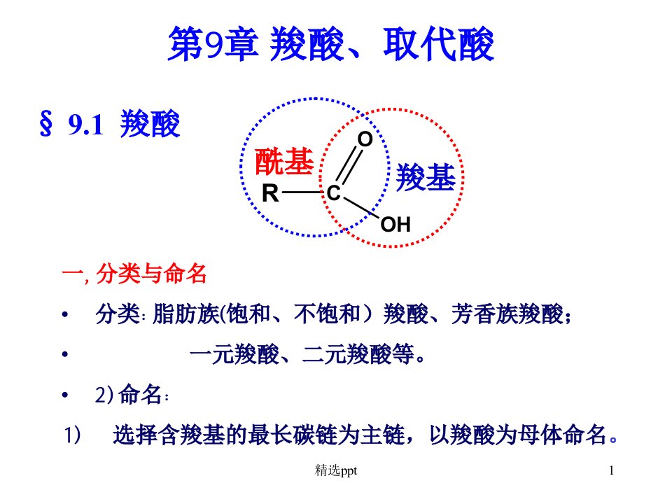 《羧酸取代酸》PPT课件