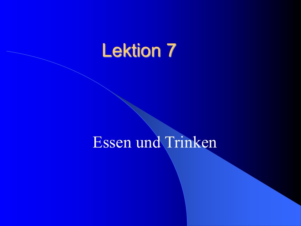 Lektion