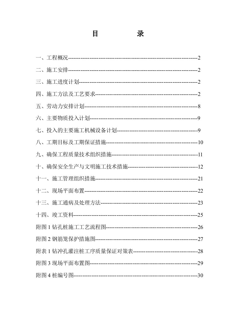 建筑工程管理-温州龙湾区保障房钻孔灌注桩施工方案