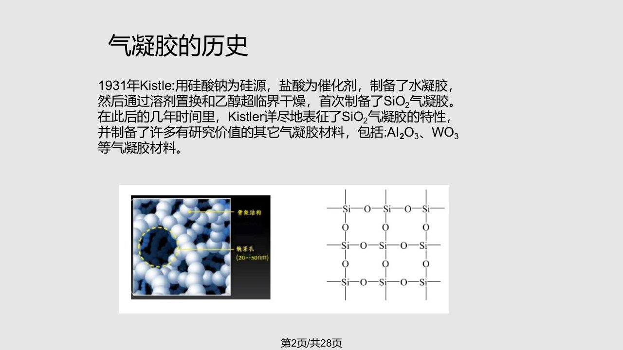 气凝胶的详细介绍