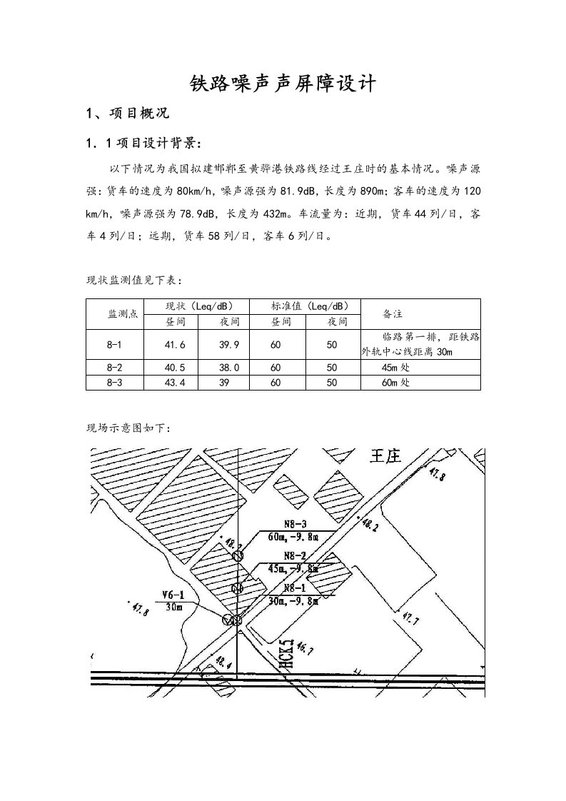 铁路噪声声屏障设计说明