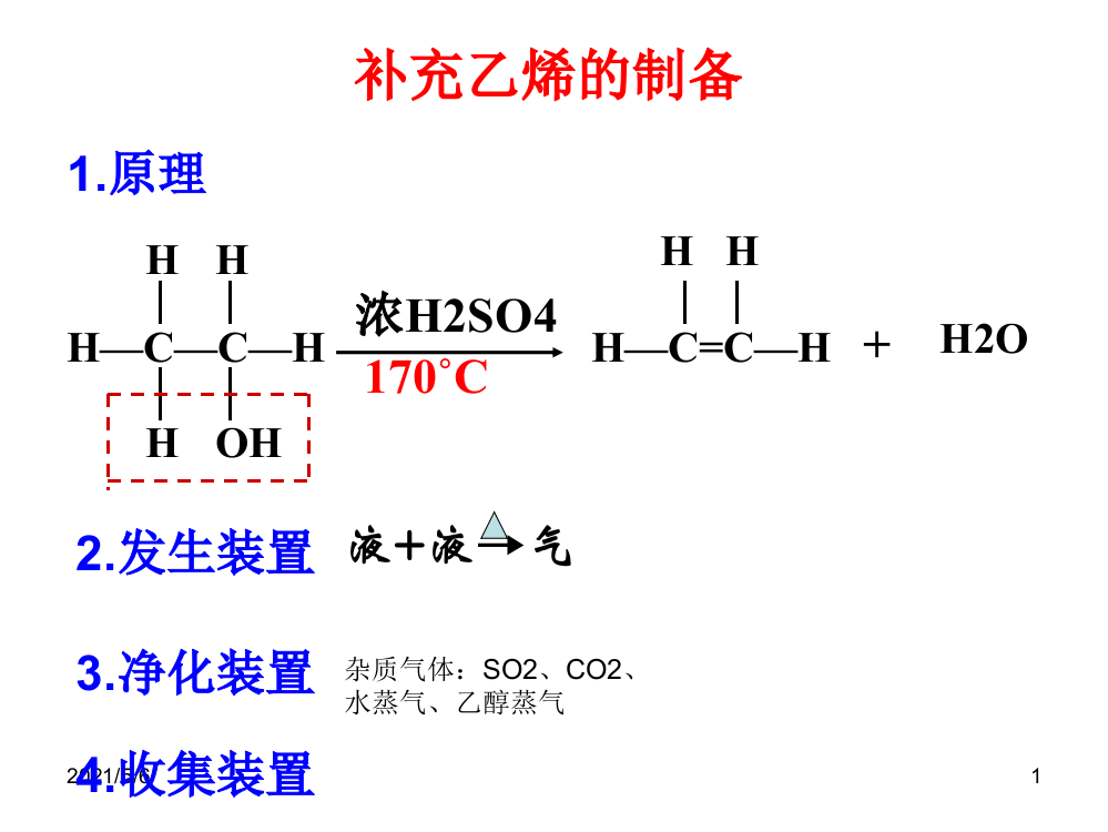 高二选修5化学实验总结