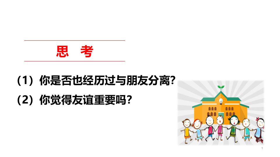 人教部编版初一道德与法治上册4.1和朋友在一起ppt课件