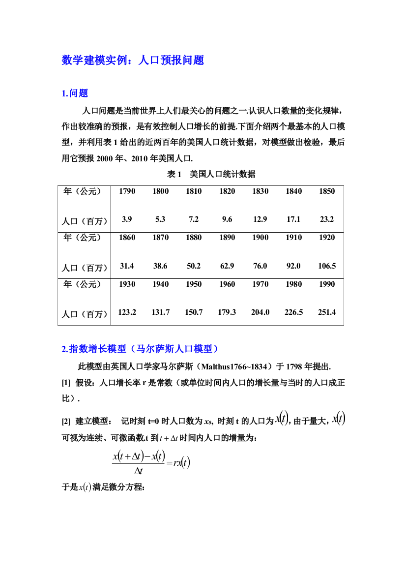 数学建模