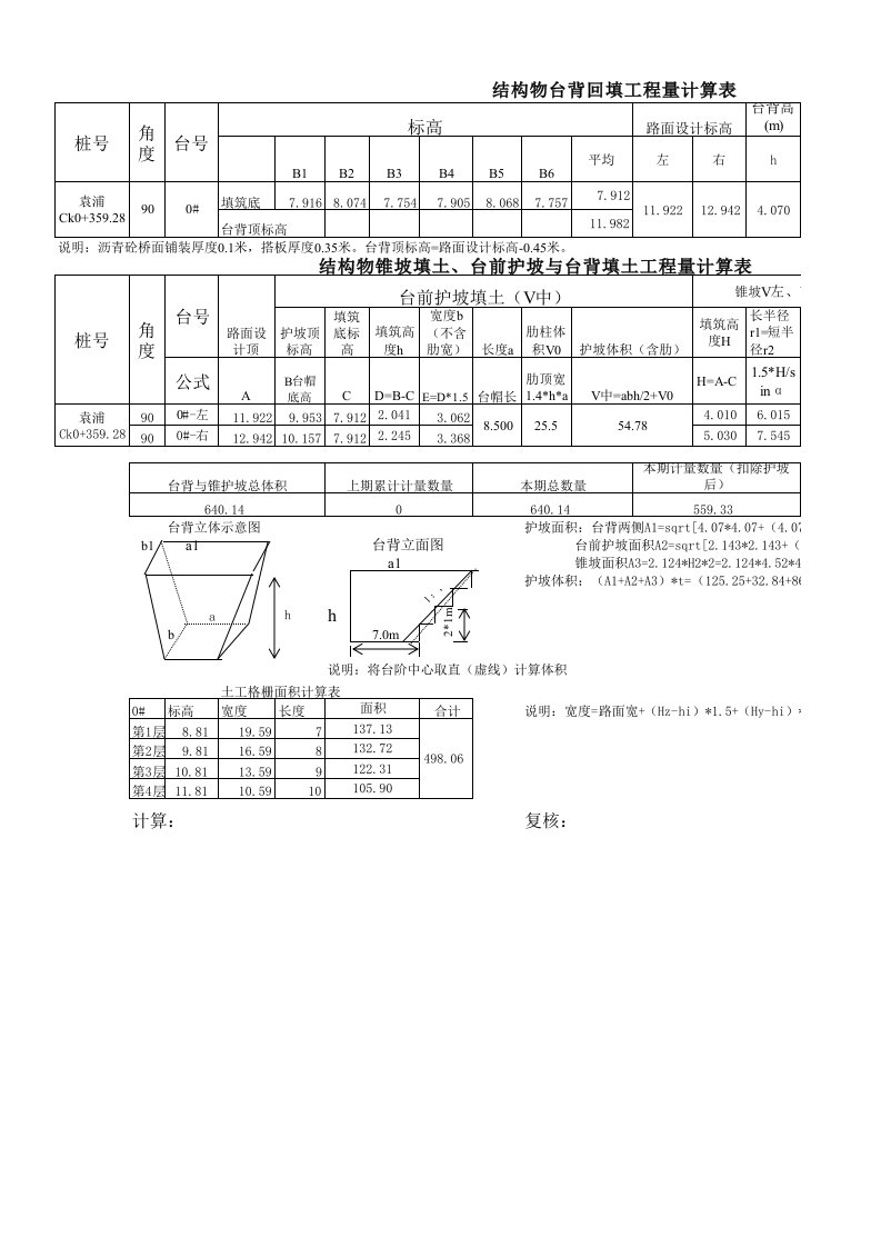 C匝道台背回填工程量计算表