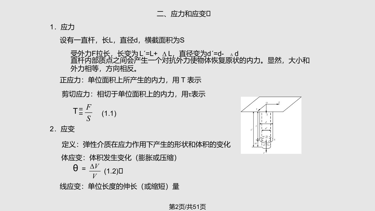 表介质的弹性参数