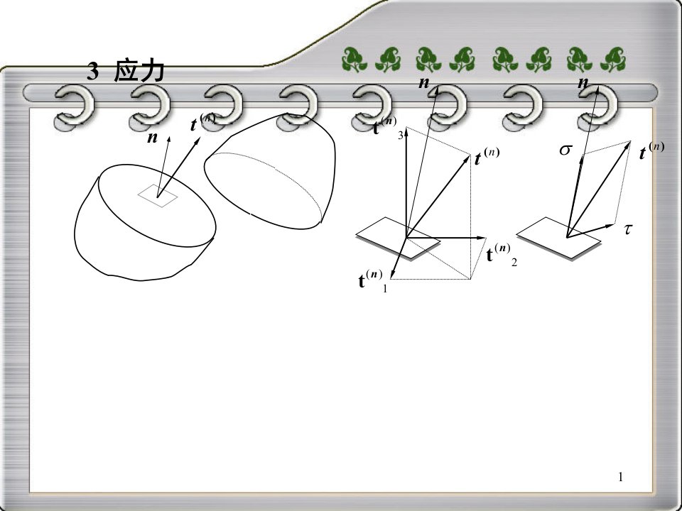 连续介质力学第3章四川大学