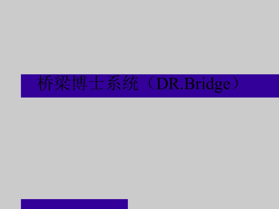 桥梁博士系统---直线桥设计计算输入演示教学