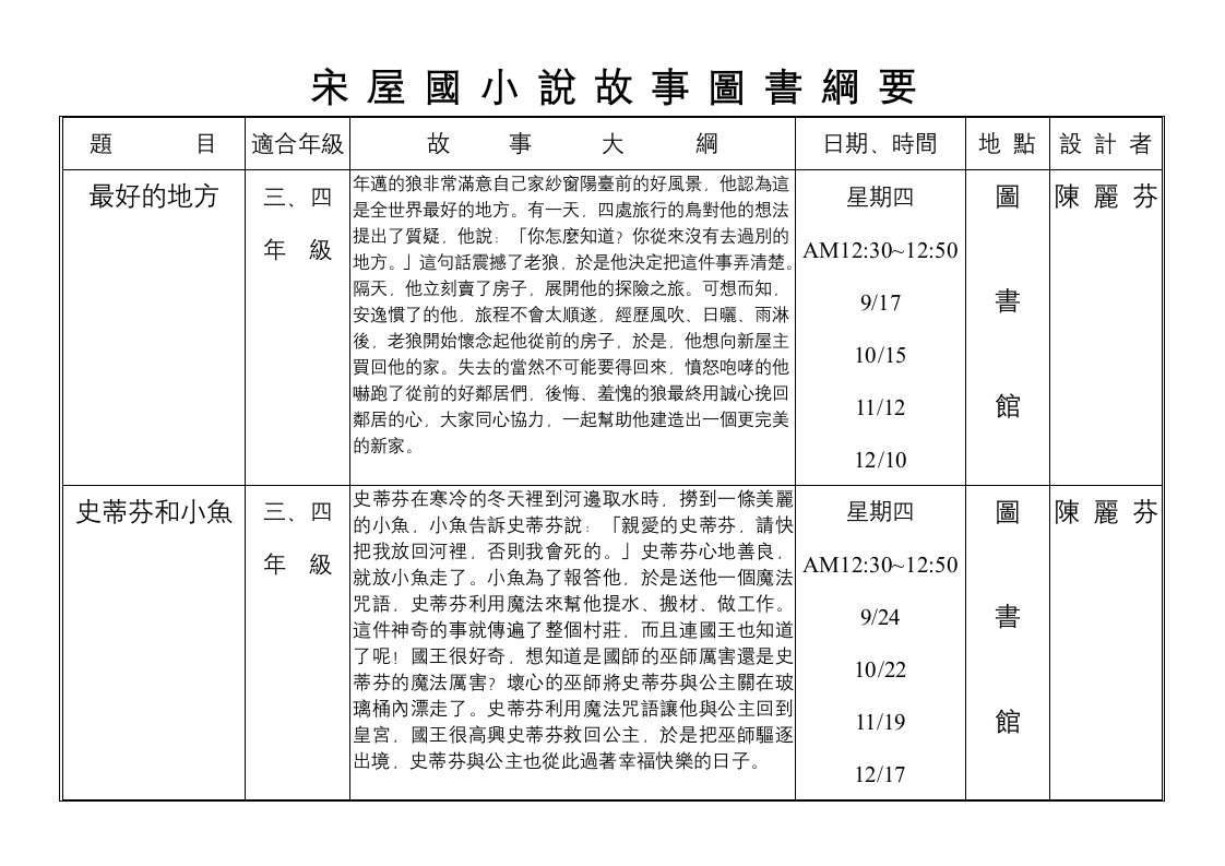 宋屋国小说故事图书纲要题目