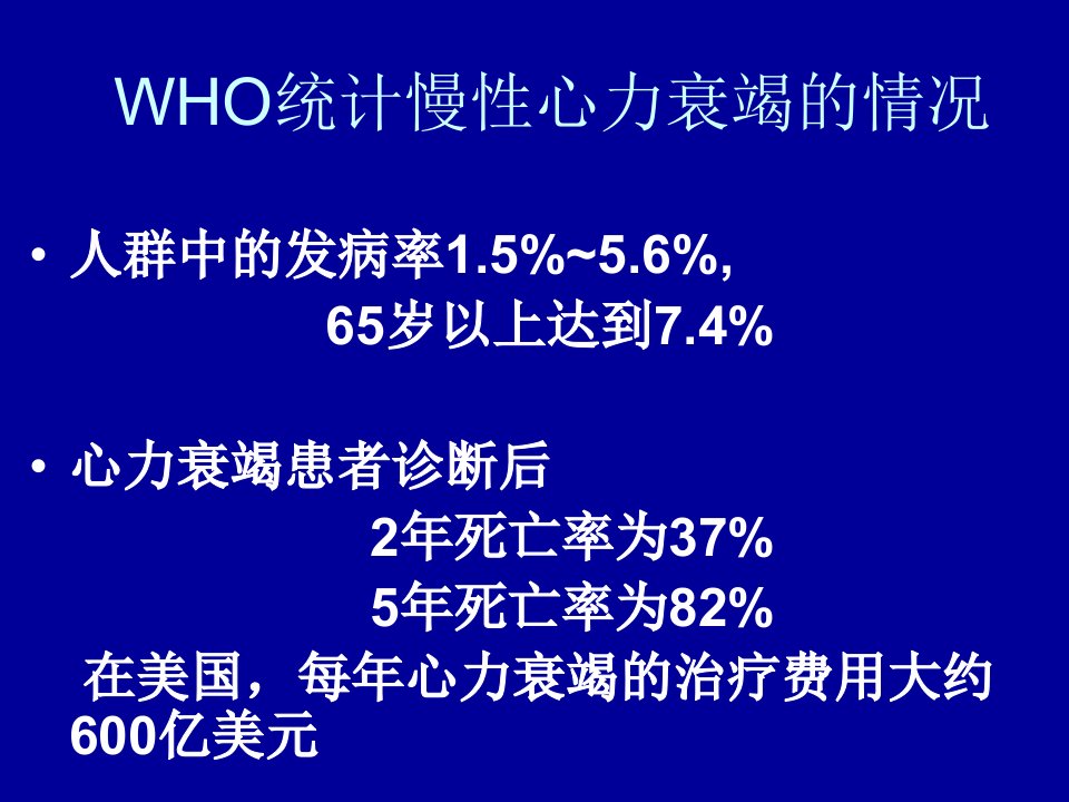 最新心力衰竭药物治疗PPT课件