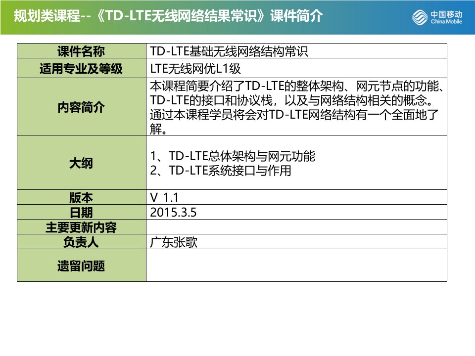 基础无线网络结构常识ppt课件