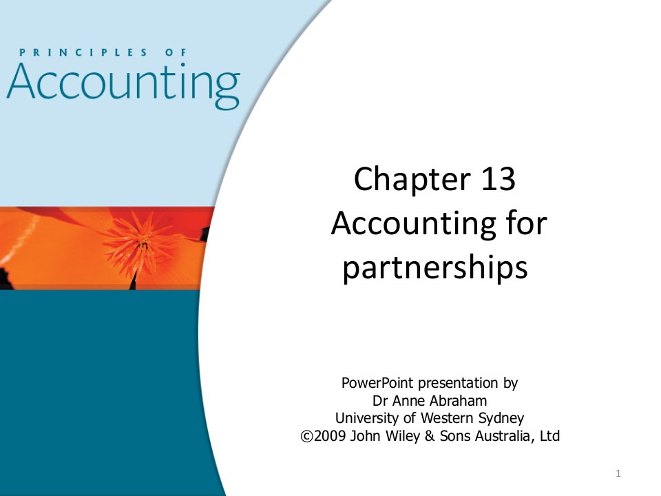 微观经济学Accounting-for-partnerships课件