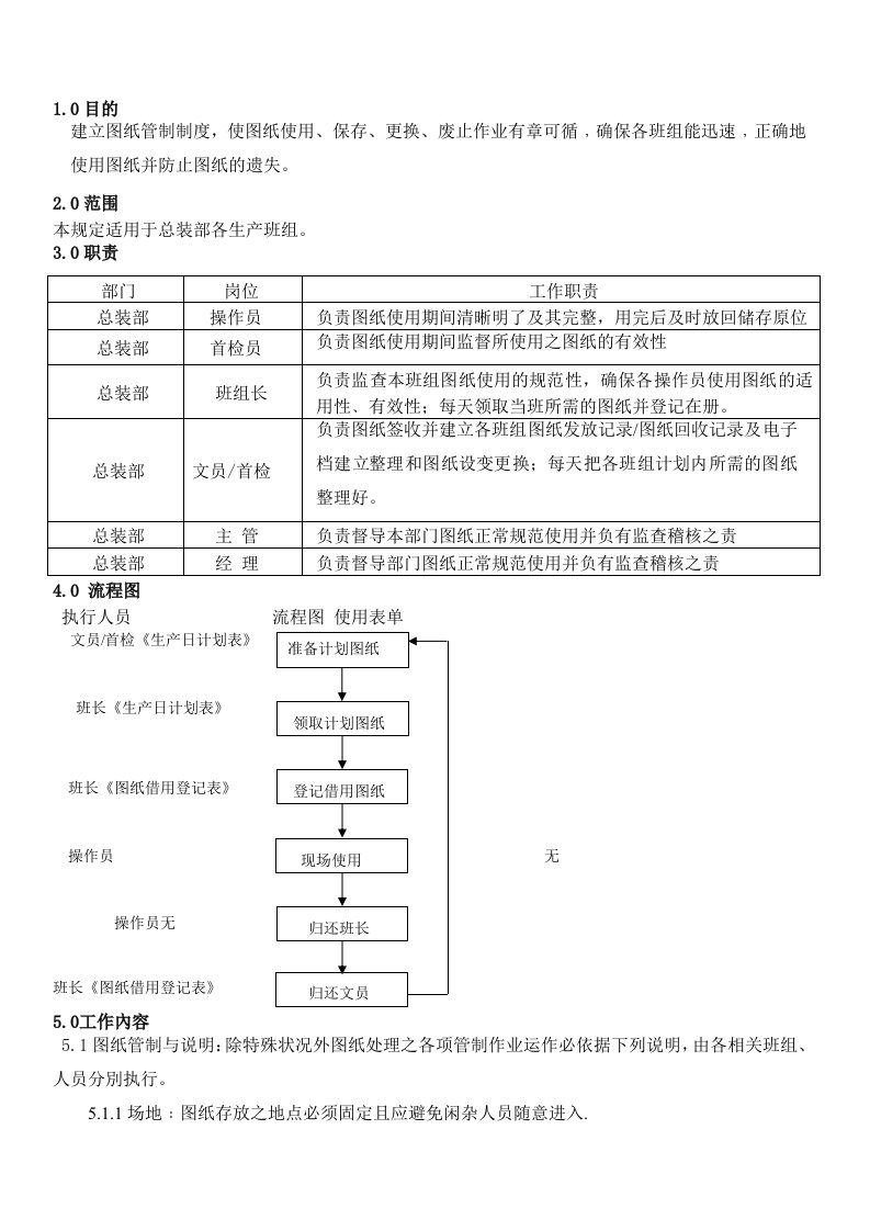 车间图纸使用管理规定.1doc