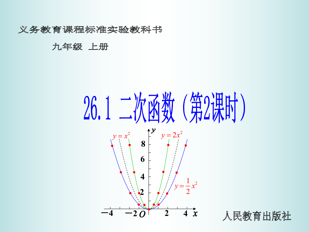 261二次函数（第2课时）