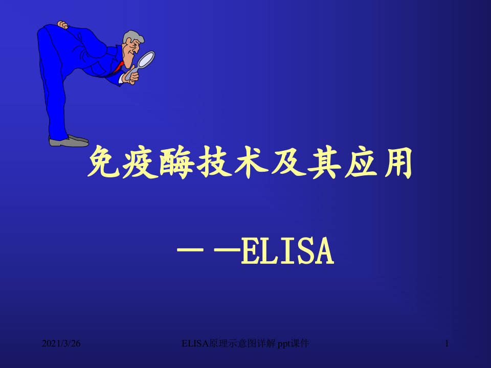 ELISA原理示意图详解