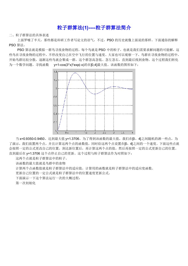 粒子群算法matlab代码_吐血推荐