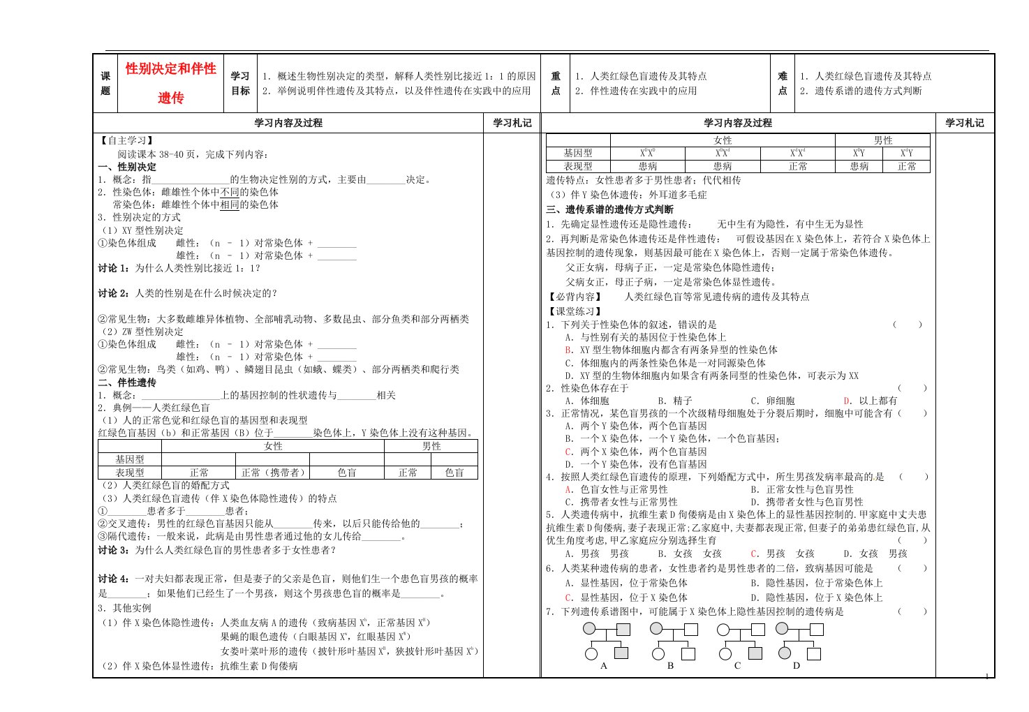 高中生物