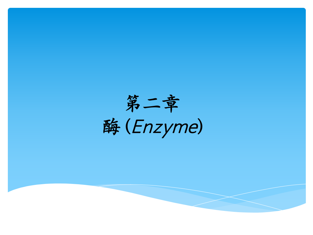 酶-(Enzyme)