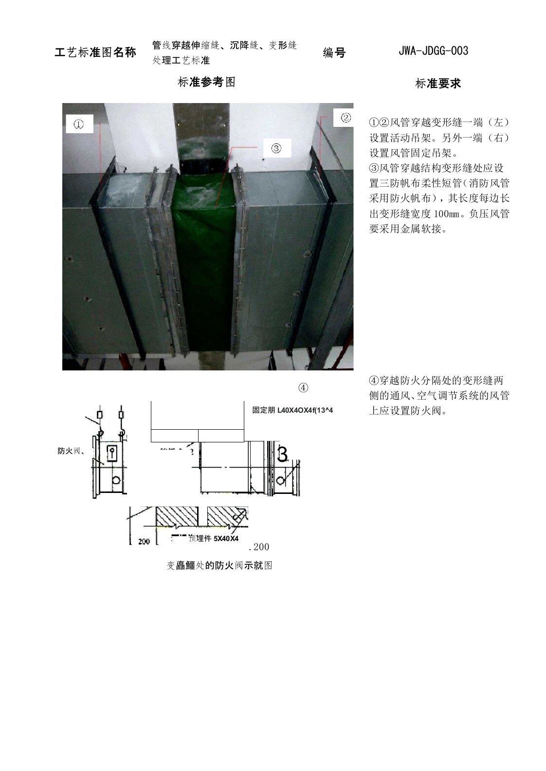 管线穿越伸缩缝