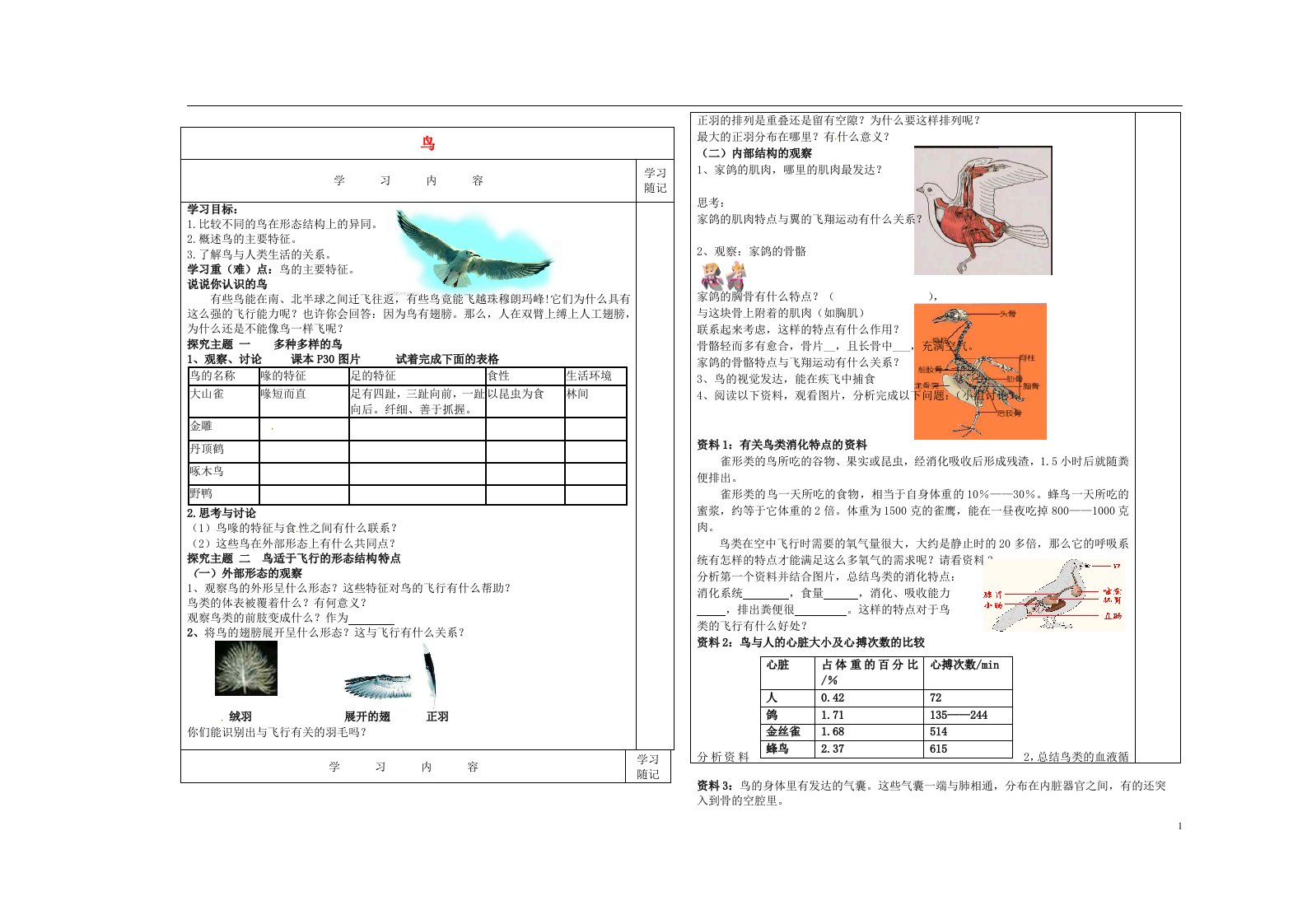 内蒙古通辽市科左中旗宝龙山中学八年级生物上册