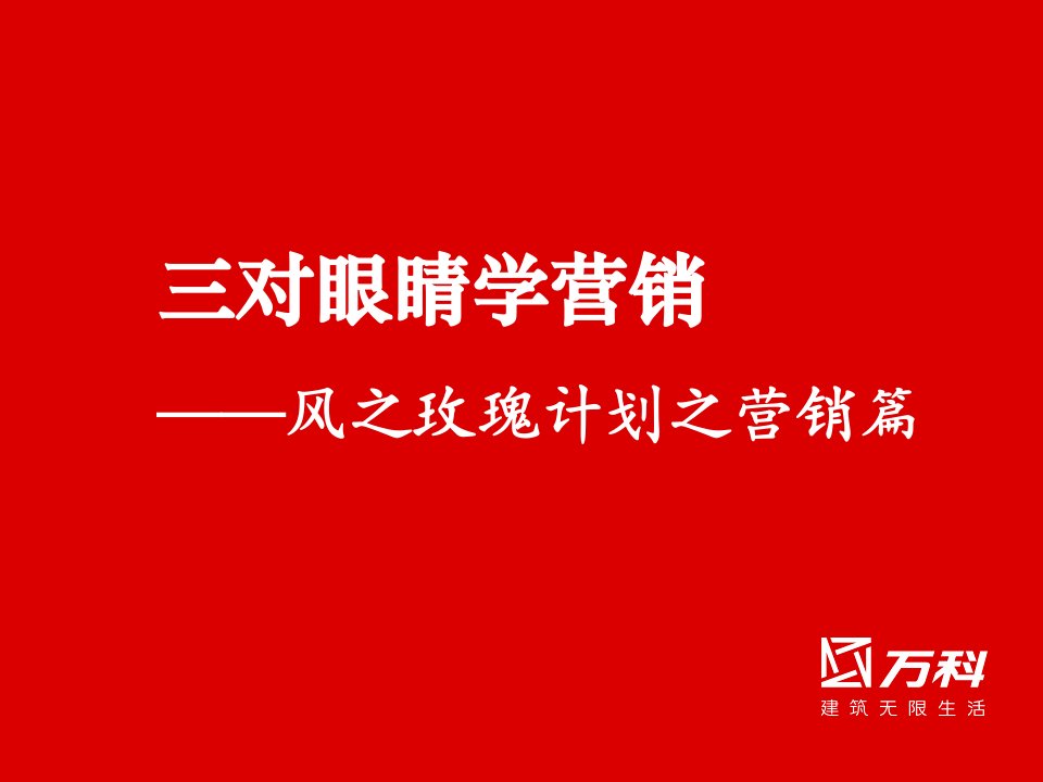 万科客户精细化研究之触点研究