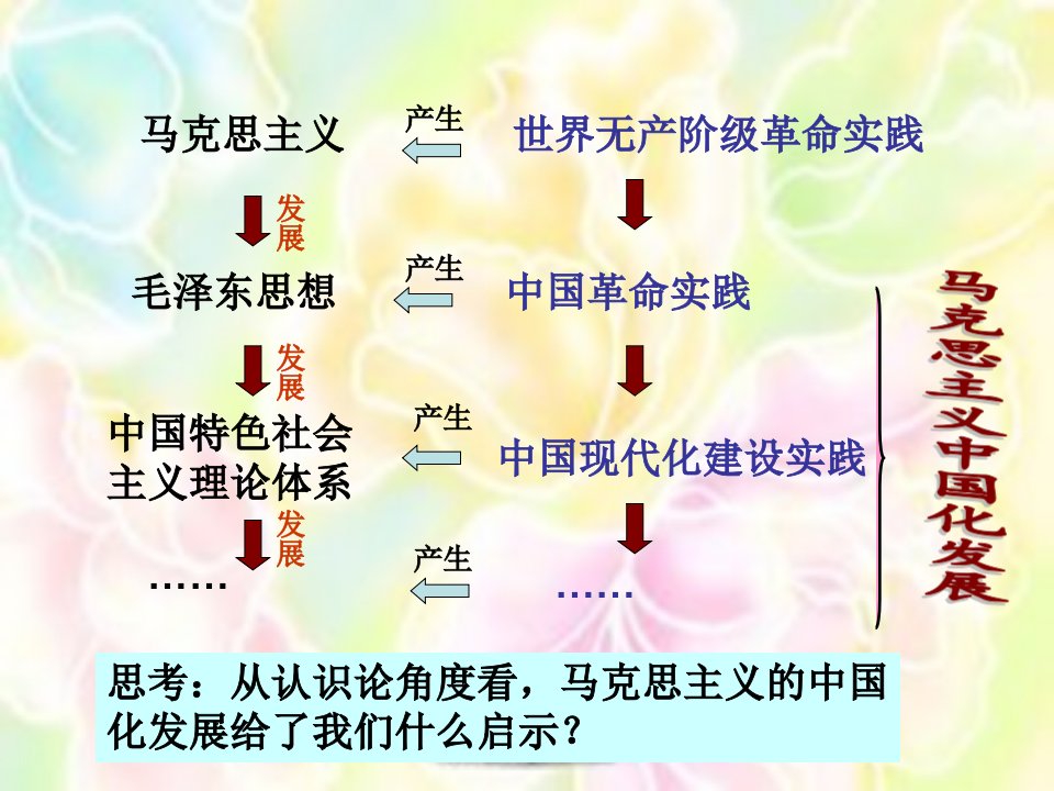 在实践中追求和发展真理(公开课)