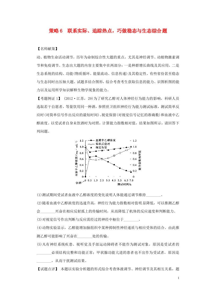 高考二轮复习全攻略