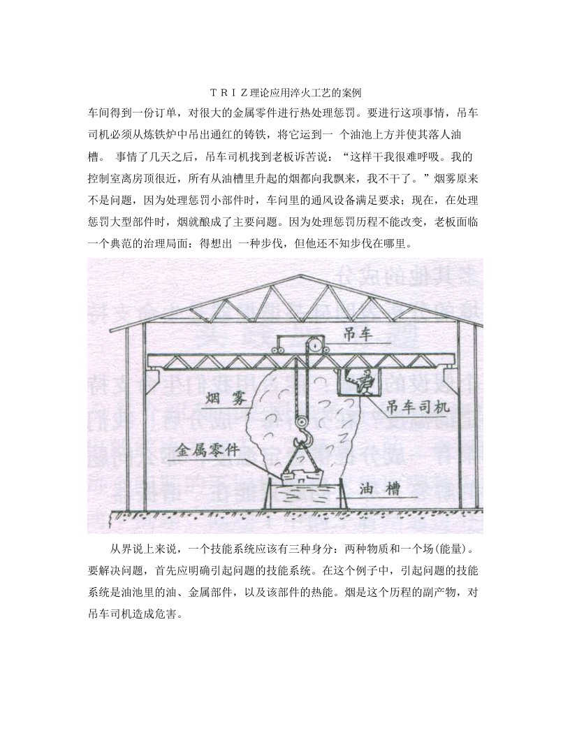 TRIZ理论应用案例