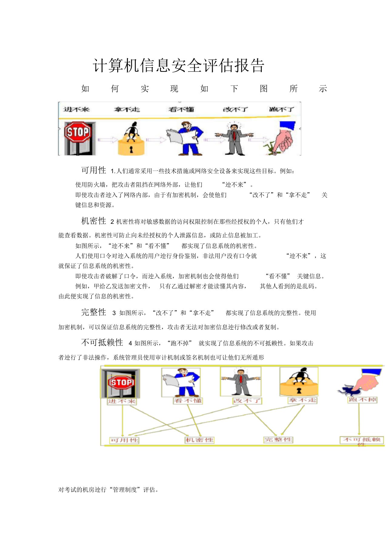 网络信息安全评估报告