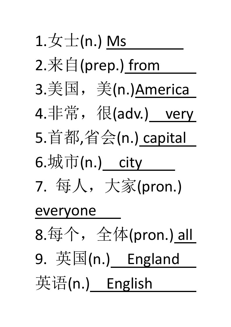 Module1练习及答案