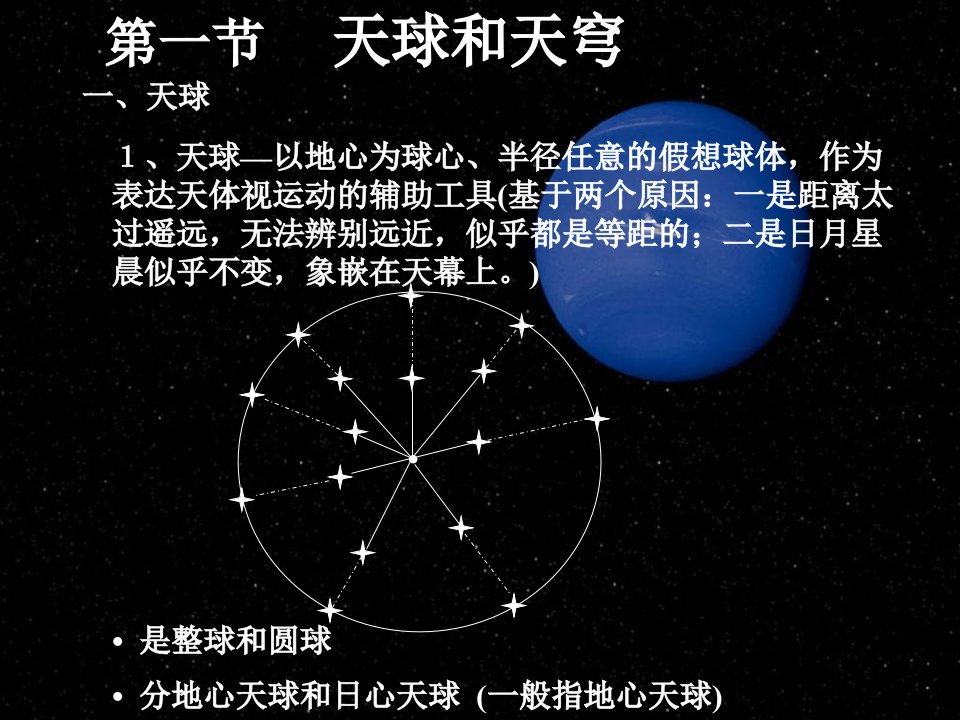 地理坐标与天球坐标市公开课一等奖市赛课获奖课件