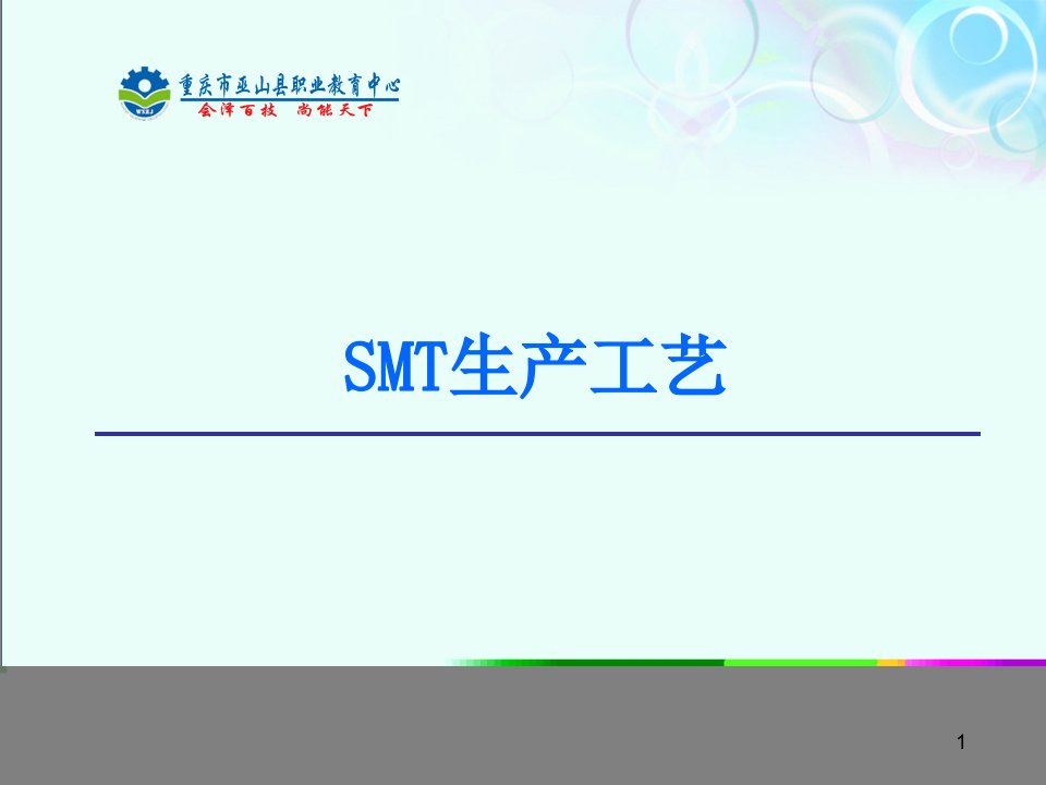 模块二十二SMT生产工艺