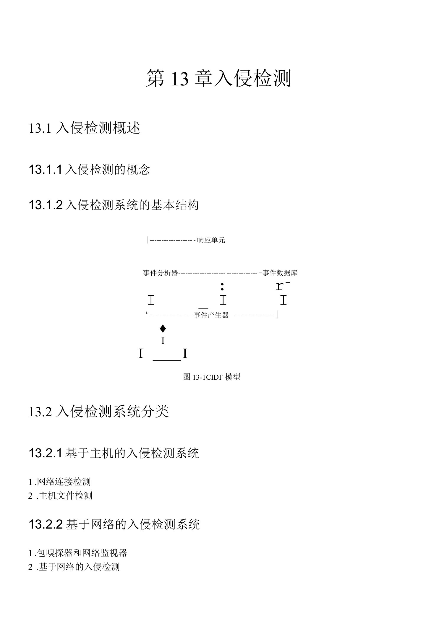 第13章入侵检测