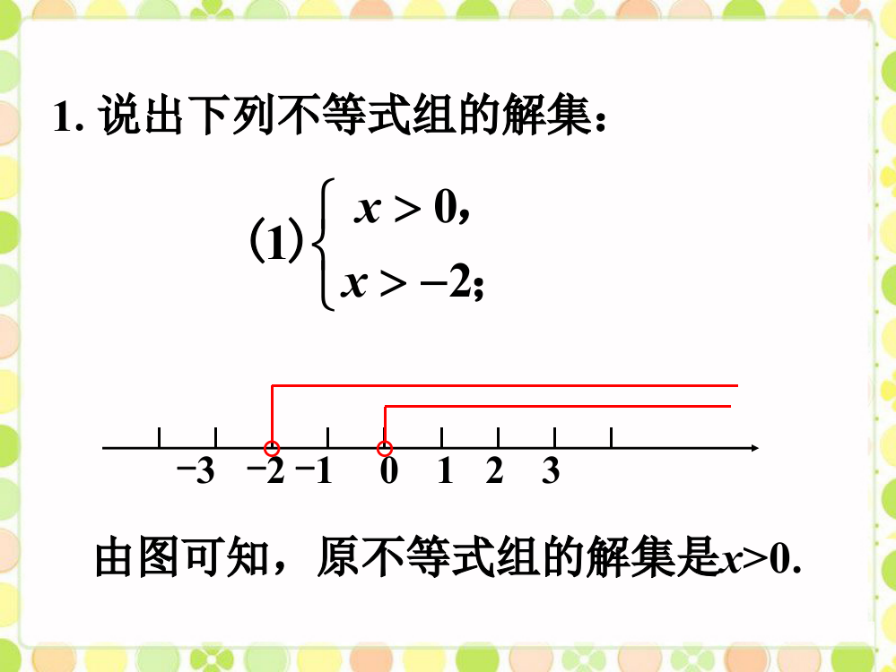 课外练习_一元一次不等式组