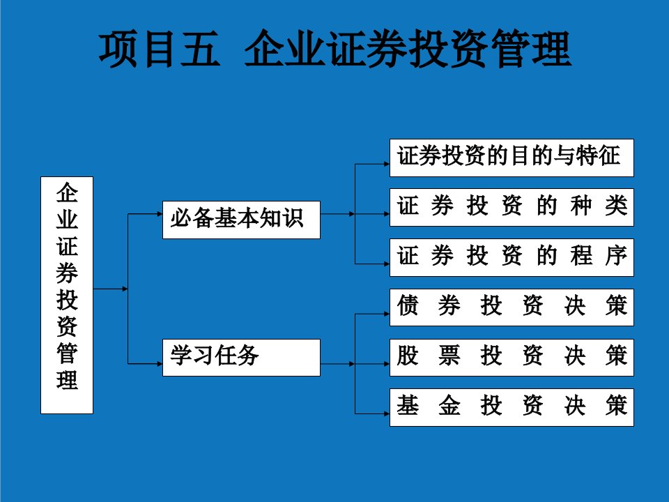 项目管理-财务管理项目5