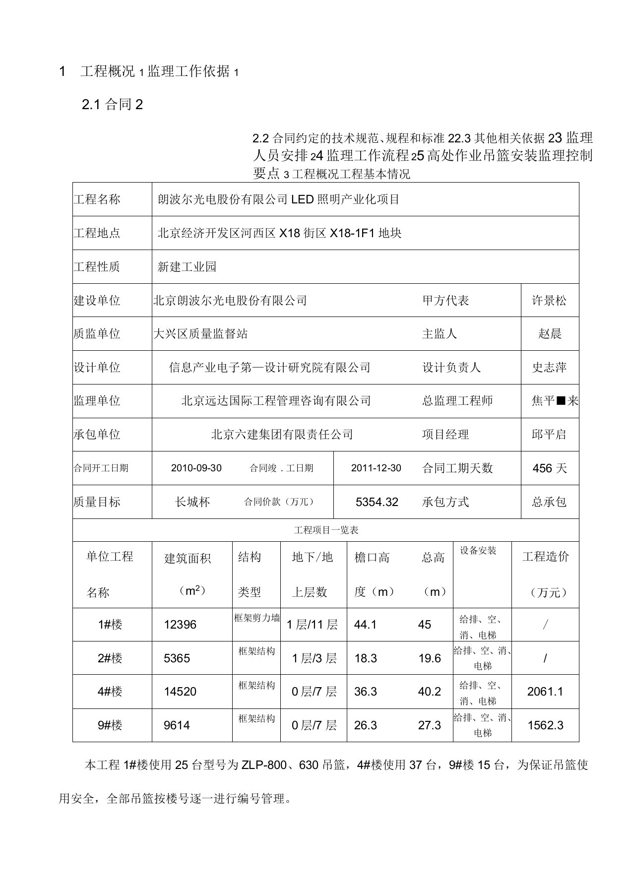 吊篮监理实施细则