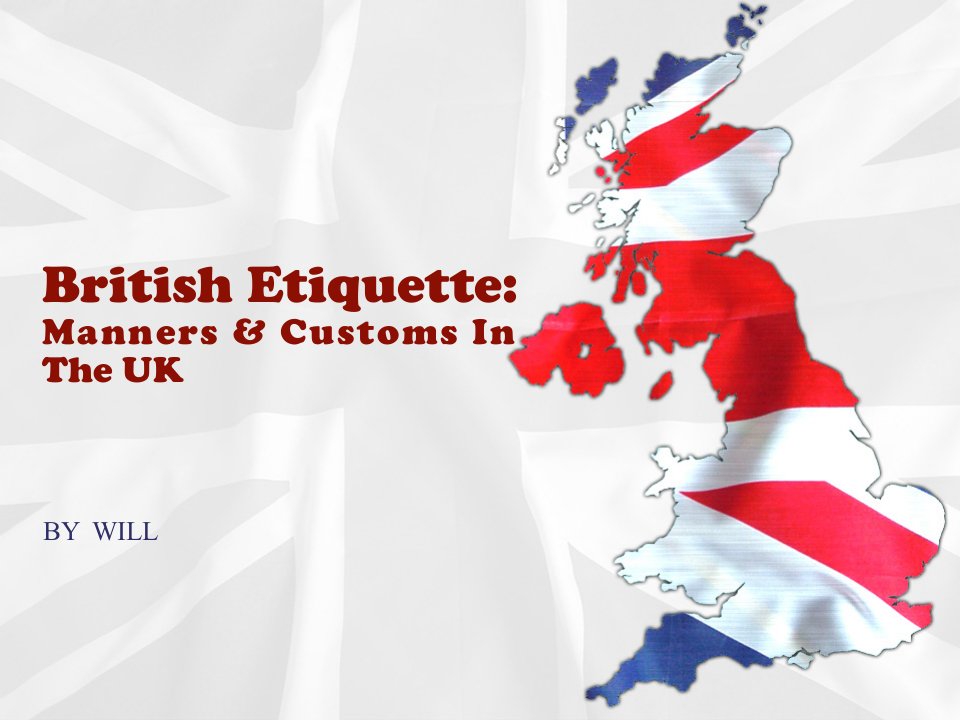 British-Etiquette(英国礼仪讲解)