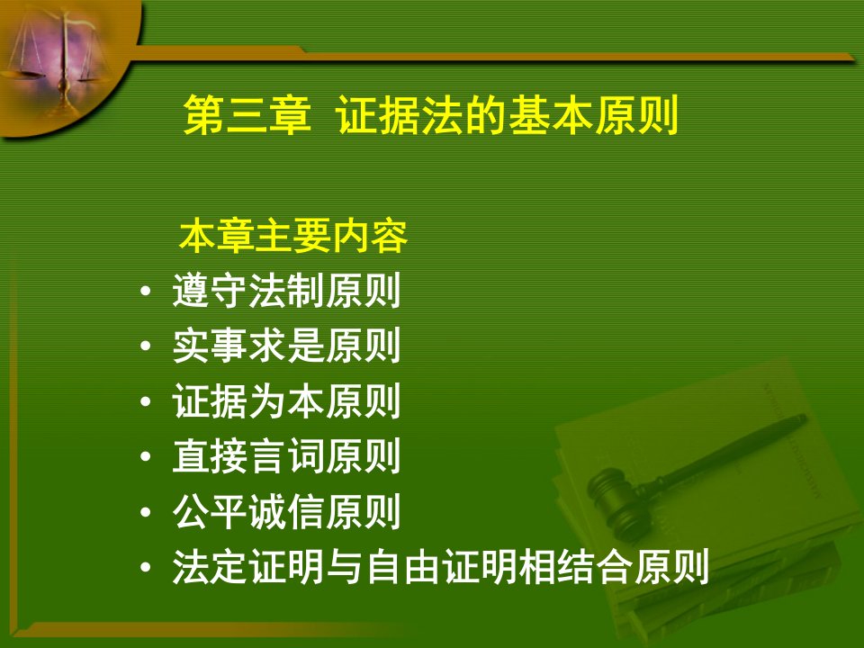 4证据法的基本原则