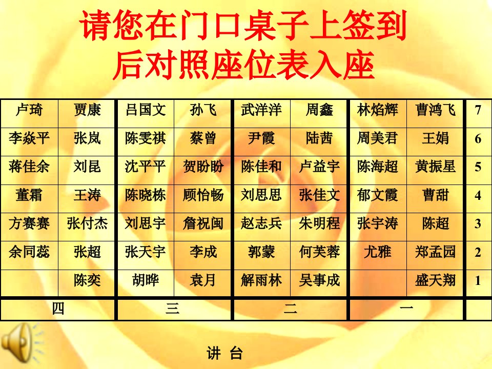 初一第一次家长会电子教案