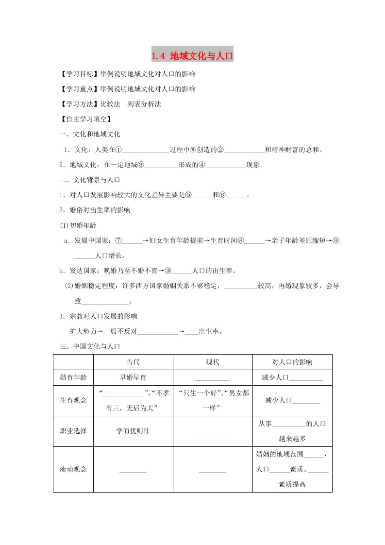 河北省涞水县高中地理