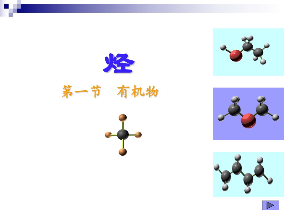 《有机化合物的起始》PPT课件