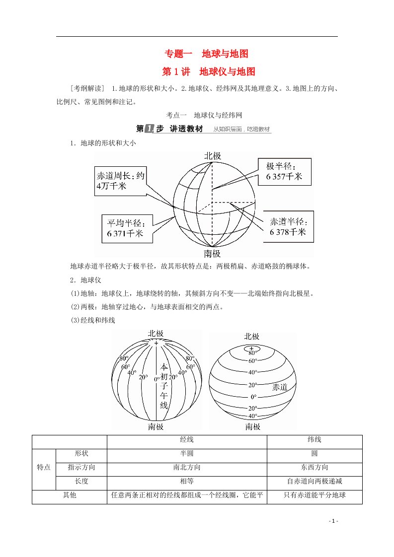 高考地理大一轮复习