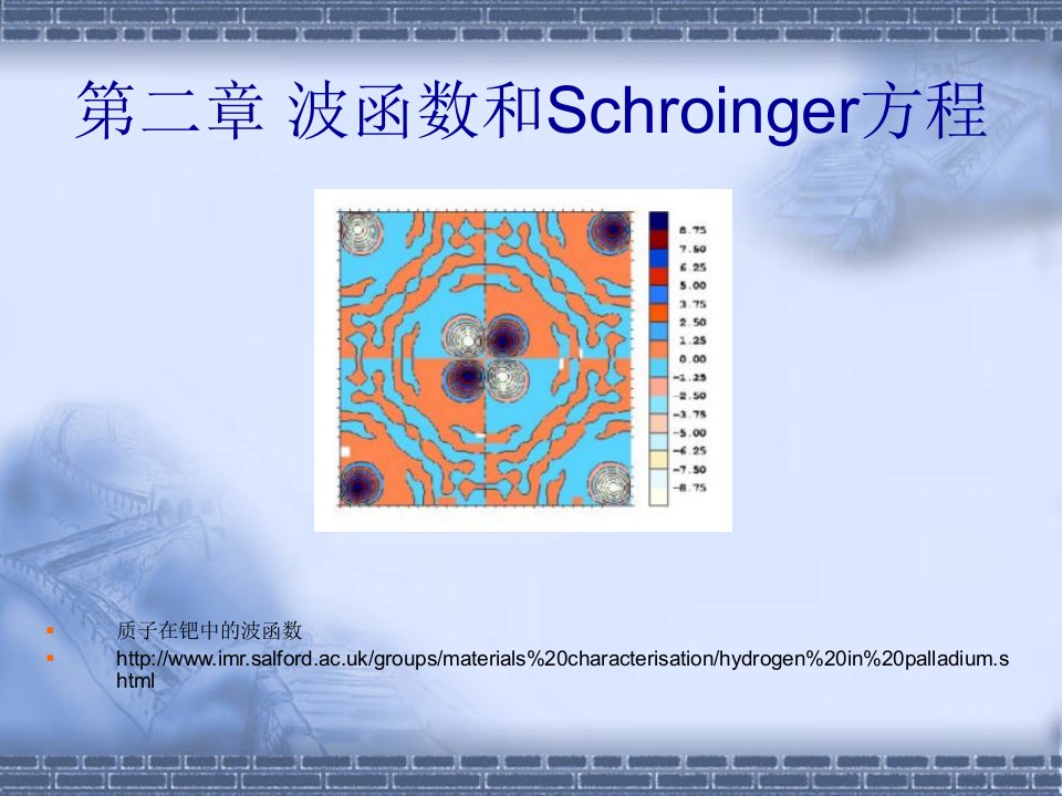 复旦量子力学讲义第二章波函数和薛定谔方程