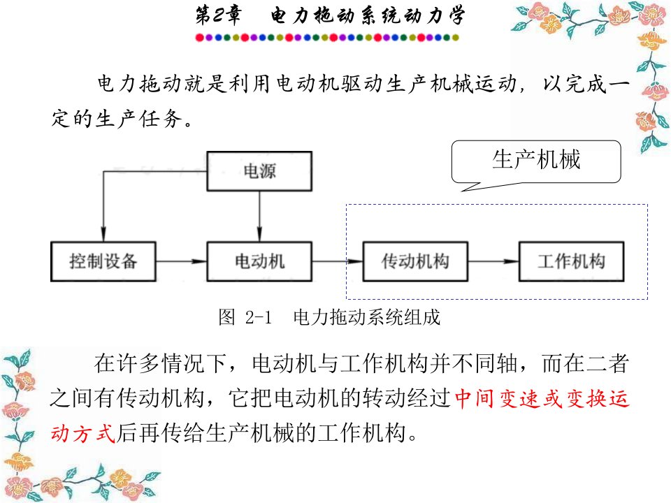 第2章电力拖动系统动力学